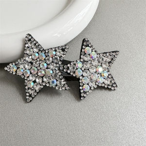 1PC New Cute Princess Pentagram Girls Hairpins Children Headwear Lovely Hairgrip Hair Clips Barrettes Hair Accessories