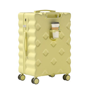 MIMANI | Durable Thickened Travel Suitcase Luggage Hard Shell Fashionable Trendy Lock Zipper Wheels Large Capacity 26 28 Inch For Men And Women