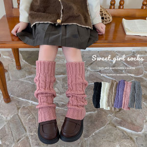 JIFANPAUL | Knit Leg Warmer Socks for Girls