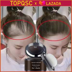 TOPQSC Natural Instant Hair Line Shadow Powder Hair Concealer 4 Color Hair Fluffy Powder Instantly Black Root Cover Up