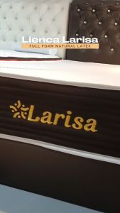 [HARGA DIRECT KILANG] SMASIS Lienca Larisa 10 Inches Superior Pure Healthy Sleep Full Foam Natural Latex OEKO-TEX Certified Fabric