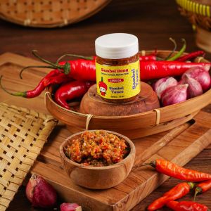 Sambal Dong - Sambal Tauco Less Oil Botol 70 Gram