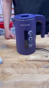 Ấm siêu tốc Sunhouse SHD1355-bình đun nước siêu tốc inox 2 lớp 18 lít-tự ngắt điện khi nước sôi-bảo hành 12 tháng toàn quốc