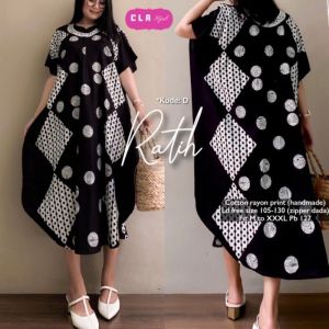 Kaftan Renda Sultan Motif Abstrak Rayon Premium / Kaftan Jumbo Renda Sultan Rayon Premium Tebal Adem Halus Busui Friendly