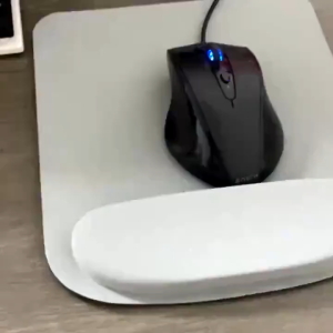 EVA Mouse Pad Soft Sponge Mouse Pad Protect Wrist Comfort Support Optical Trackball PC Mouse Pad Mat Gaming Anti-Slip Solid Color Desk Mouse Pad