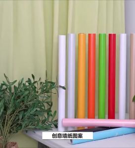 Màu Trắng Ngọc Trai DIY PVC Tự Dính Giấy Dán Tường Chống Thấm Nước Tủ Bếp Đổi Mới Miếng Dán Chống Nấm Mốc Đồ Nội Thất Đề Can