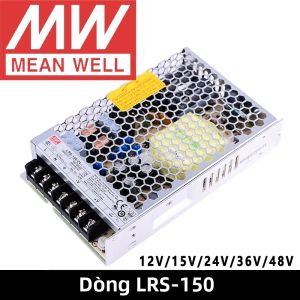 Bộ Nguồn Chuyển Mạch Mean Well LRS-150 Series 150W PSU 12V/15V/24V/36V/48V Đầu Ra Đơn Hiệu Suất Cao Cho Thiết Bị Điện Tử