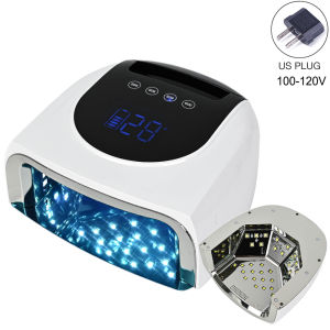 Đèn LED UV 96W Sạc Lại Được Với Đế Phản Chiếu Gương Máy Sấy Sơn Gel Máy Làm Móng Tay