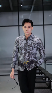 MOTIF KEMUNING Baju Atasan Kemeja Batik Slimfit Pria Premium Modern Lengan Panjang Pendek Full Furing | HANDAYANI BATIK
