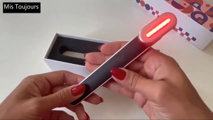 3 in1 Skincare Red Light Therapy Eye Massage Wand Facial Massager Lift Skin Rejuvenation Fade Fine Line