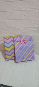 Kertas Kado Instan ( Sudah jadi ) Pita Kecil motif lucu hadiah ulang tahun / wedding