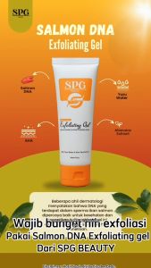 DNA Salmon Exfoliating Gel Spg Beauty Penghilang Daki Exfoliating whitening Gel