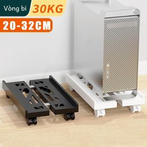 Giá Đỡ CPU Có Thể Điều Chỉnh Cho Giá Đỡ Tháp Thông Gió PC Với 4 Bánh Xe Xoay Phù Hợp Với Hầu Hết Các Máy Tính Dưới Giá Đỡ Lưu Trữ Dưới Bàn