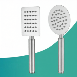 Handheld Pressure-Boosting Stainless Steel Shower Head