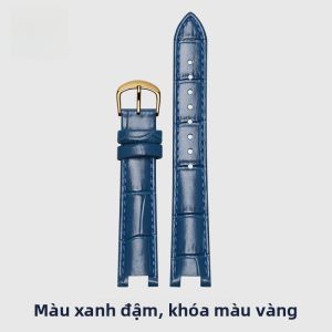 Woalmorn | Vòng đeo tay đồng hồ nam châm bằng da thật chống thấm nước cho đồng hồ Roxini 616764 6762 5762 5758 Phụ kiện trang sức