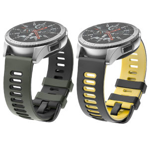 Silicone Watch Band 22mm 20mm For Samsung Galaxy Watch Active 2 Watch 3/4/6/5 Pro 40 44mm S3 Bracelet Galaxy Watch 7 Sport Strap