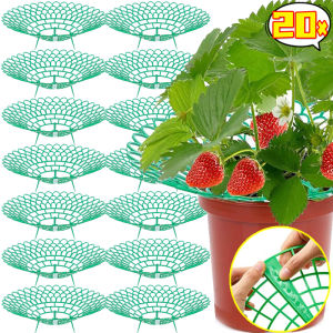 20Pcs Strawberry Stand Frame Holder Balcony Planting Rack Fruit Support Portable Plant Flower Climbing Vine Pillar Gardening Stands