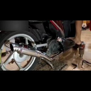 KNALPOT RACING JRM HONDA BEAT KARBU FI ESP POP SCOOPY VARIO 110 125 150 MIO SPORTY I/S/Z/M3/SOU LGENIO SPACY DLL