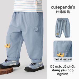 CUTEPANDAS | Quần Bé Trẻ Em Cotton Thoáng Mát