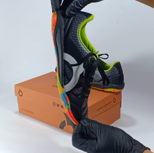 Sepatu Futsal Ortus Eight Jogosala Rampage Seri V2 Crusher Warna Hitam Hijau Putih Bbs Olahraga