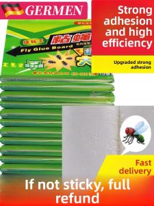 MONLEYTA | Strong Adhesive Fly Paper Mosquito Killer Trap Restaurant Household Use Sticky Bug Catcher Fly Swatter Pest Control Solution