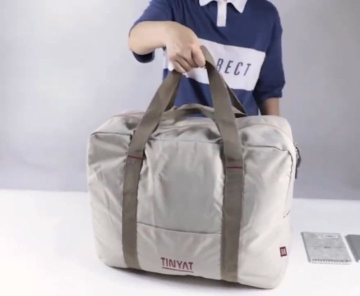 TINYAT กระเป๋าเดินทางแบบถือ แบบพับได้ | Lazada.co.th
