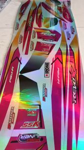 REVO X (COD) STIKER STRIPING MOTOR HONDA REVO X - STIKER LIST GRAFIK SIMPLE WARNA VARIASI DESAIN RACING HOLOGRAM DAN TRANSPARAN BISA COD IP.KODE-285