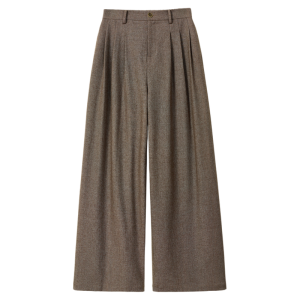 High Waist Flattering Loose Plus Size Wide Leg Pants
