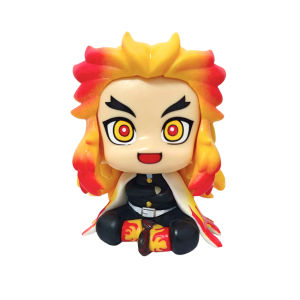 Bandai | Anime Demon Slayer Kamado Tanjirou Kamado Nezuko Giyuu Mitsuri Action Character Model Toy Series Doll Birthday/Christmas Gift