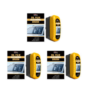 RAYHONG | Automotive Oil Film Cleaning Brush Car Glass Window Wipe Anti-Rain Fog Front Function Maintenance Inside Windshield Home Sponge