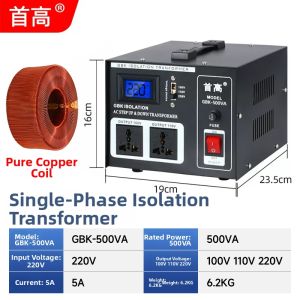 SHOUGAO | Single-phase Safe Household Isolation Transformer