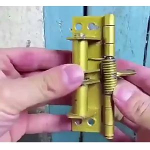 Bản Lề Cửa Lò Xo Tự Động Đóng 90 Độ Kèm 8 Đinh Vít Mở Cửa Giữ Yên Góc 90 Độ Thông Minh ALLIN