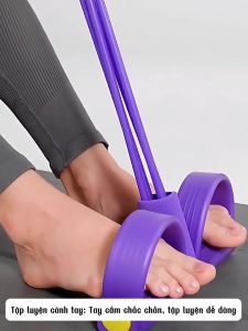 Bộ Tập Đạp Chân LI-NING Tập Luyện Toàn Thân Độ Bền Cao Dây Đạp Chân Tập Gym Kháng Lực Đạp Chân