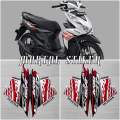 STIKER STRIPING LIS LES BODY MOTOR BEAT FI CBS 2021 2022. 