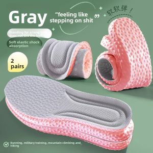 Womens Shock Absorption Sweat Absorption Anti-Odor Comfortable Insoles