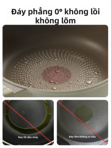 YIZHIFU | Chảo Chiên Sâu Không Dính