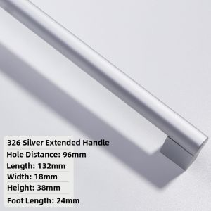 INNDUN | Modern Minimalist Space Aluminum Cabinet Handle