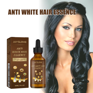 简素净 | Jaysuing Hair Care Serum Anti Grey Repair Natural Color Smoothing Hairs Deep Nourishing Easy Absorb Daily Hair Care Essence Oil