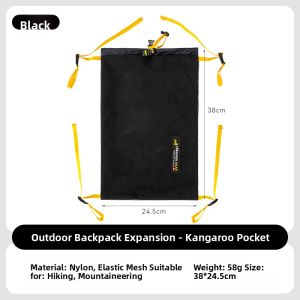 HIKEMAN | Hiking Backpack With Kangaroo Pocket Molle System