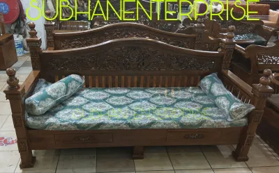 DAY BED KAYU JATI INDONESIA ORIGINAL JEPARA