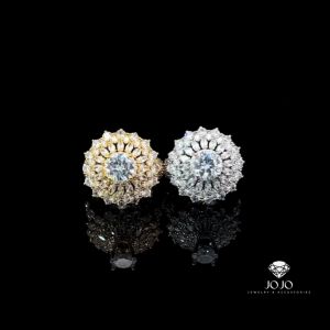 N663 Nhẫn nữ đính đá baguette cao cấp thiết kế sang trọng JOJO