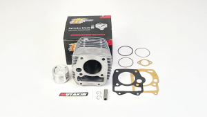 MUTAKIN บล็อคกระบอกสูบ สำหรับ Cylinder Block For HONDA WAVE125 57MM พร้อมฐานปะเก็น
