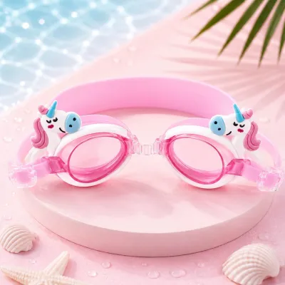 Cermin Mata Renang Kanak-Kanak Kids Swimming Goggles Colorful Fancy Star Design Kids Swimming Goggle Junior Goggles