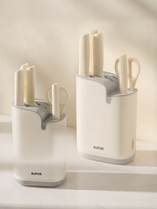 Supor | Stainless Steel Kitchen Knife Set with Cutting Board