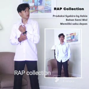 RAP Collection - Kemeja Pria Putih Tangan Panjang dan Pendek-Blazer-Setelan kerja Pria-Pakaian Kantor pria