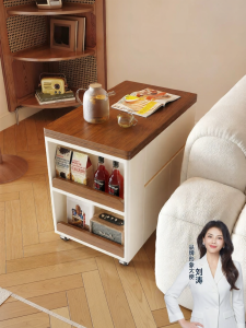 Pashaman | Rollable and Extendable Side Table Home use for small spaces