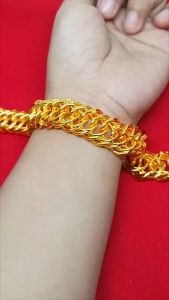 Gelang Kendari Perhiasan Lapis Emas 24K gold Dubai hadiah wanita Gelang Tangan Bracelet Fashion bangle