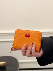 Accordian Style Card Holder Womens Compact Exquisite Pure Color Multi-card Slot Niche Design Document Storage Card Clip