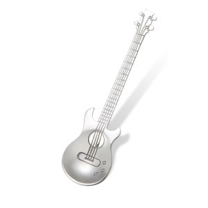1/3pcs 304 Stainless Steel Guitar Spoons Coffee TeaSpoons Dessert Ice Cream Mixing Spoons Bar Mug Spoons Kitchen Tableware Gifts