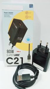 Charger RLM C21 80W Super Vooc Quick Charge Support Fast Charging